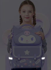 Sanrio Character Big Face Backpack 27Γ16Γ38cm Kuromi