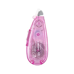 Stationery - MONO AIR 5 Correction Tape 5mm x 10m Clear Clear Pink - Goodie Goodie