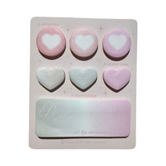 Rosyposy Gradient Creamy Eyeshadow Palette Sticky Notes 7x30 sheets