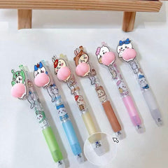 Chiikawa Squishy Erasable Pen 0.5mm Blue Ink Assorted