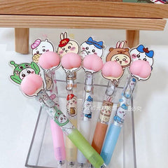 Chiikawa Squishy Erasable Pen 0.5mm Blue Ink Assorted
