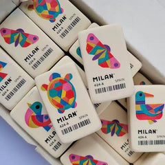 MILAN Soft Animal Eraser Assorted
