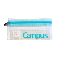 Campus Transparent Mesh Pencil Case