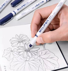 ZEBRA Millipen Pigment Ink Black