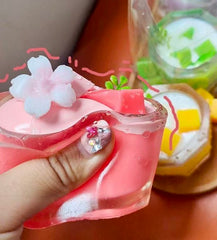 Fruit Milkshake Cup Squishy Assorted