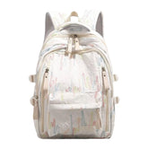Light & Roomy Travel Backpack 46×32×19cm White
