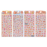 Capybara 3D Puffy Bubble Sticker Assorted