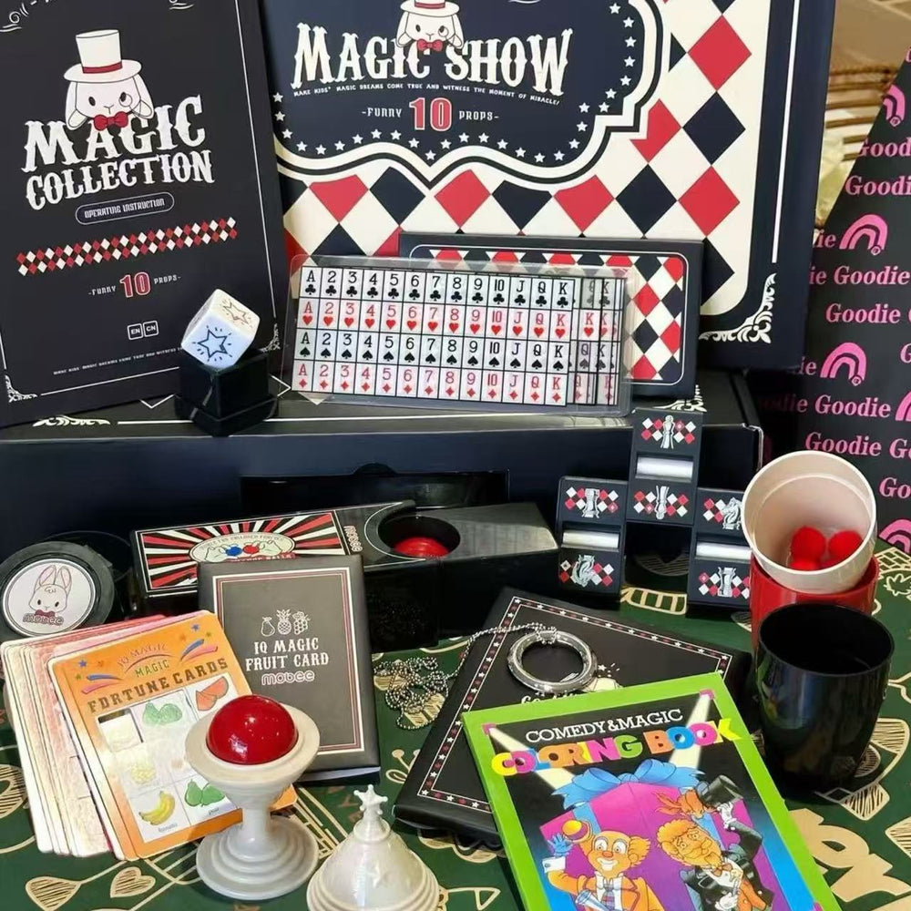 Gifts - Mobee Club Magic Show Gift Box - 10 Props - Goodie Goodie