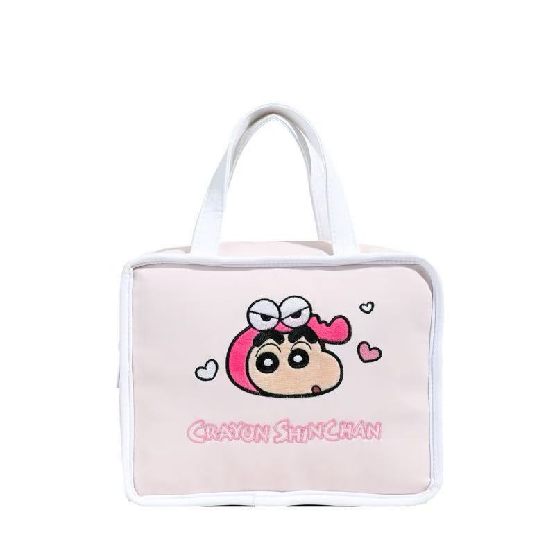 Bags & Storage - Shin-chan Large Capacity Cosmetic Bag 23×18×10 cm - Goodie Goodie