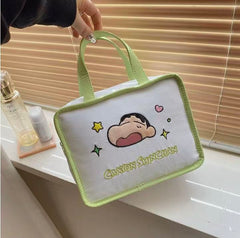 Bags & Storage - Shin-chan Large Capacity Cosmetic Bag 23×18×10 cm - Goodie Goodie