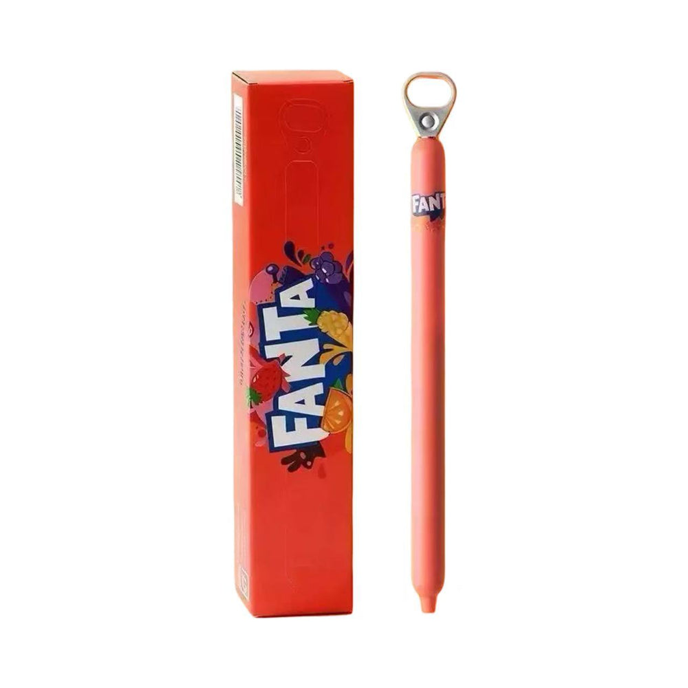 Stationery - Kaco x Fanta Gel Pen 0.5mm Black Ink - Goodie Goodie