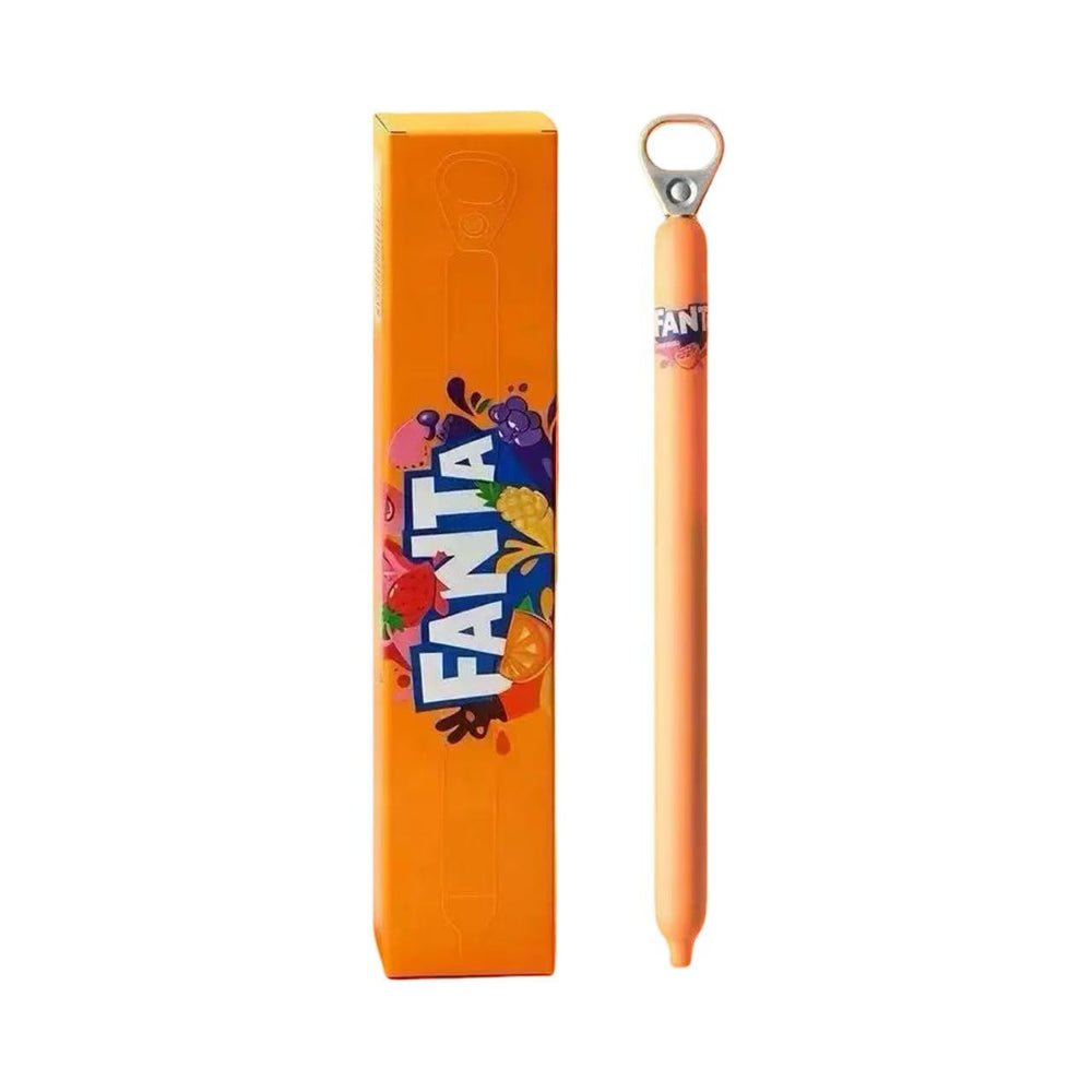 Stationery - Kaco x Fanta Gel Pen 0.5mm Black Ink - Goodie Goodie