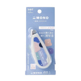 Stationery - MONO AIR 5 Correction Tape 5mm x 10m Blue - Goodie Goodie