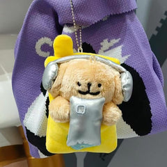 Tech & Toys - Maltese Lucky Pocket Puppy Plush Keychain Blind Box - Goodie Goodie