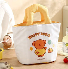 Lunch Boxes & Bags - Happy Boris Insulated Lunch Bag with Carry Handle 23 × 17 × 24 cm - Goodie Goodie