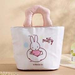Lunch Boxes & Bags - Miffy Insulated Lunch Bag with Carry Handle 23 × 17 × 24 cm - Goodie Goodie