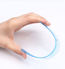 Stationery - 15cm Bendable Geometry Ruler Set 4 Pieces Assorted - Goodie Goodie