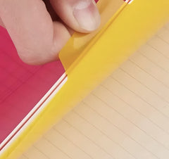 Stationery - Kokuyo Campus Semi-Transparent Pastel Cookie Binder Notebook A4 40 Sheets - Goodie Goodie