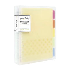 Stationery - Kokuyo Campus Semi-Transparent Pastel Cookie Binder Notebook A4 40 Sheets - Goodie Goodie