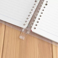 Stationery - Kokuyo Campus Semi-Transparent Pastel Cookie Binder Notebook A4 40 Sheets - Goodie Goodie