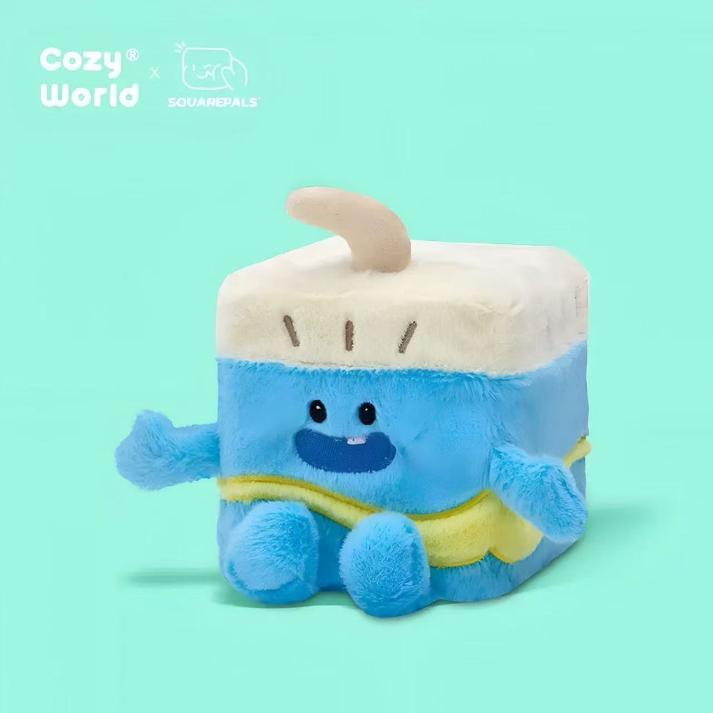 Tech & Toys - Cube Friends Plush Squishy β Soda - Goodie Goodie