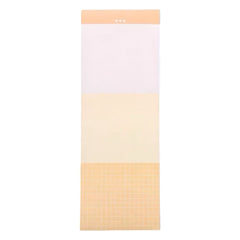 Stationery - Rectangular Square Notepad 50 Sheets 91×256 mm - Goodie Goodie