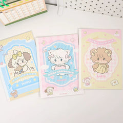 Stationery - Mikko Characters B5 Ruled Notebook 40 Sheets Assorted - Goodie Goodie