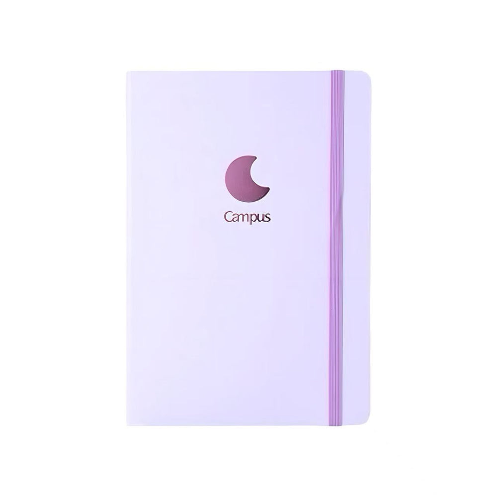 Stationery - KOKUYO Campus Solid Colour Hardcover A5 Ruled Notebook 100 Sheets – Light Purple - Goodie Goodie