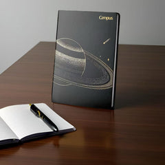Stationery - KOKUYO Campus Astronomy Series A5 Hardcover Ruled Notebook 96 Sheets – Saturn - Goodie Goodie