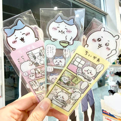 Stationery - Chiikawa Waterproof PVC Bookmark - Goodie Goodie
