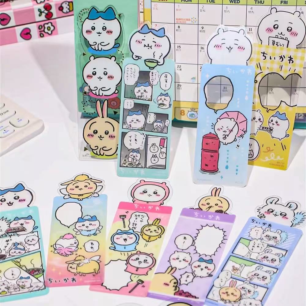 Stationery - Chiikawa Waterproof PVC Bookmark - Goodie Goodie