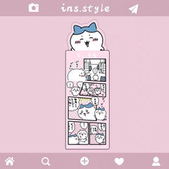 Stationery - Chiikawa Waterproof PVC Bookmark - Goodie Goodie