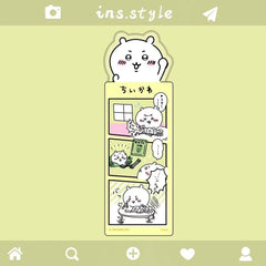 Stationery - Chiikawa Waterproof PVC Bookmark - Goodie Goodie