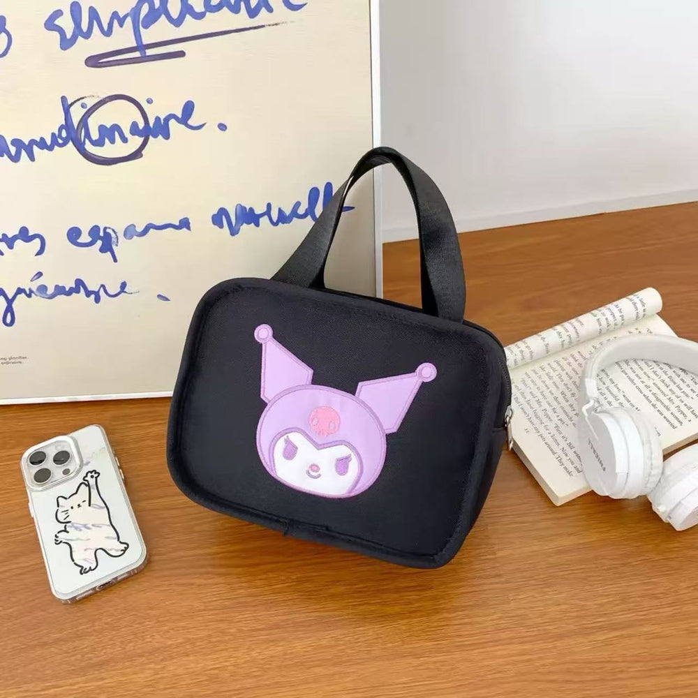 Lunch Boxes & Bags - Kuromi Travel Cosmetic Bag - Goodie Goodie