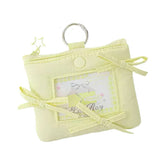 Accessories - ROSYPOSY Puff Bow Card Holder & Coin Purse Keychain – Yellow - Goodie Goodie
