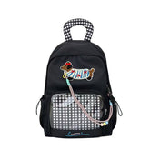 Bags & Storage - Dachshund and Zippered Drawstring Backpack – Black - Goodie Goodie