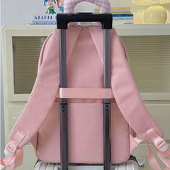 Bags & Storage - Dachshund and Zippered Drawstring Backpack β Light Purple - Goodie Goodie