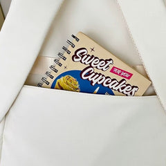 Bags & Storage - Dachshund and Zippered Drawstring Backpack β White - Goodie Goodie