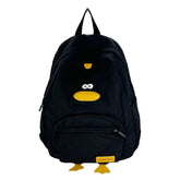 Bags & Storage - Cute Duck Lightweight Backpack – Black - Goodie Goodie