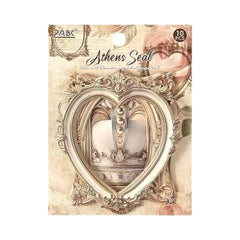 Stationery - European Vintage Frame Scrapbook Background Paper 10pcs β Athens Seal - Goodie Goodie