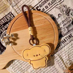 Accessories - Plush Koala Cookie Squishy Keychain - Goodie Goodie