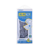 Stationery - M&G 15cm Bendable Clear Geometry Ruler Set 4pcs - Goodie Goodie