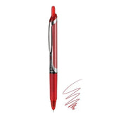 Stationery - Pilot Hi-Tecpoint V5 Extra Fine Click Pen 0.5mm – Red - Goodie Goodie