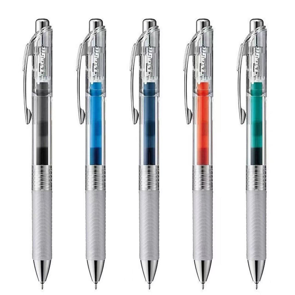 Stationery - Pentel EnerGel Ballpoint Pen 0.5mm Purple Ink - Goodie Goodie