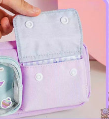Sanrio Multi-Function Canvas Pencil Case Kuromi