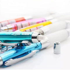 Uni α-gel Soft Grip Shaker Mechanical Pencil 0.5mm – Silver Barrel