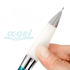Uni α-gel Soft Grip Shaker Mechanical Pencil 0.5mm – Silver Barrel