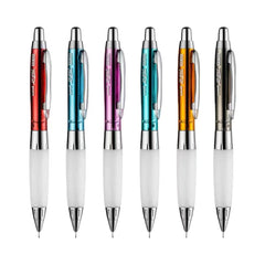 Uni α-gel Soft Grip Shaker Mechanical Pencil 0.5mm – White Grip