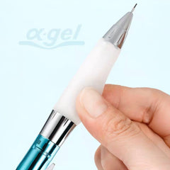 Uni α-gel Soft Grip Shaker Mechanical Pencil 0.5mm – White Grip