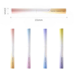 Kokuyo Pastel Cookie Pen-Style Portable Scissors Assorted